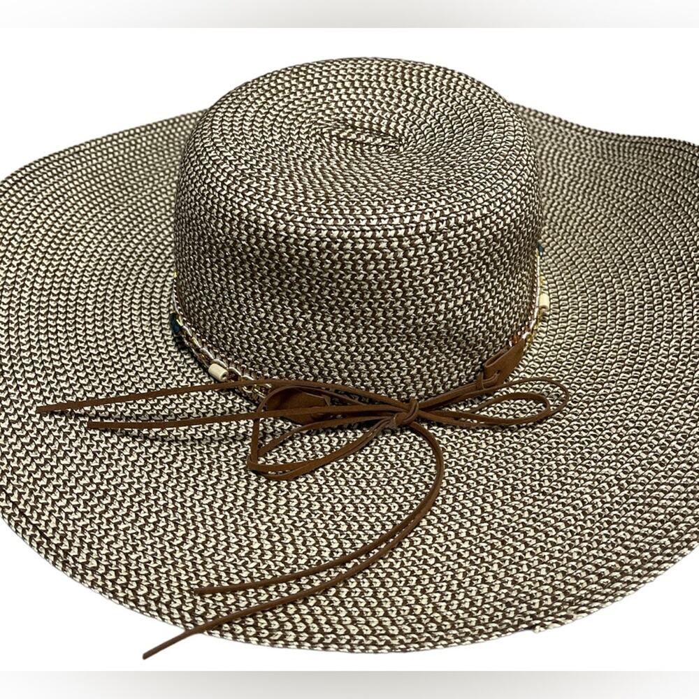 Lulla Collection women’s hat rhinestones - leather - 100% Paper - One Size